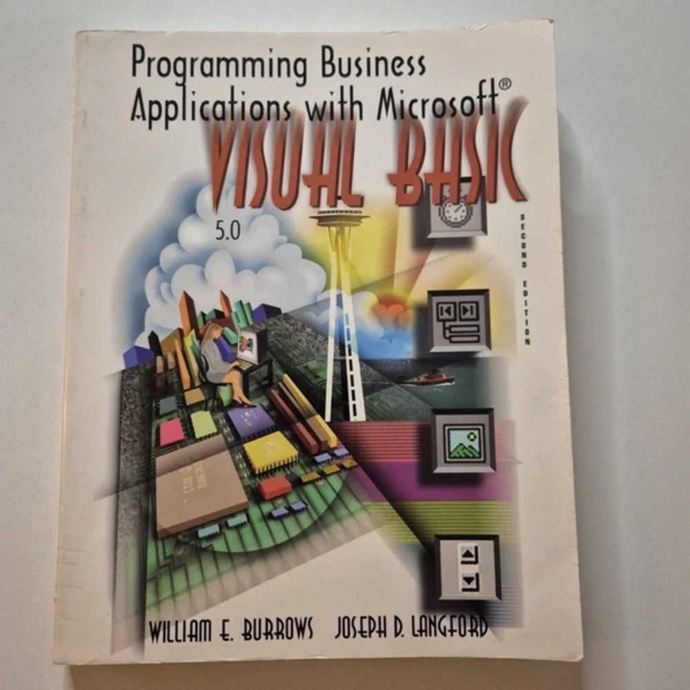 Visual Basic 5.0 Programming Business Applications Paperback - White